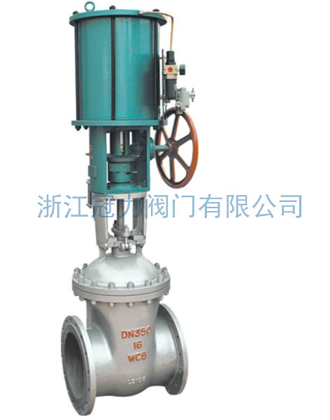 氣動閘閥是在怎樣保證密封面的密封性？