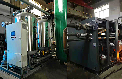 100m3“微熱再生吸附式干燥機(jī)+水冷型冷凍式干燥機(jī)”精密過(guò)濾器